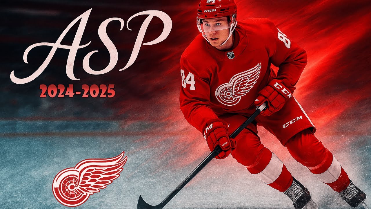 Axel Sandin-Pellikka (2024-25) Highlights || Detroit Red Wings