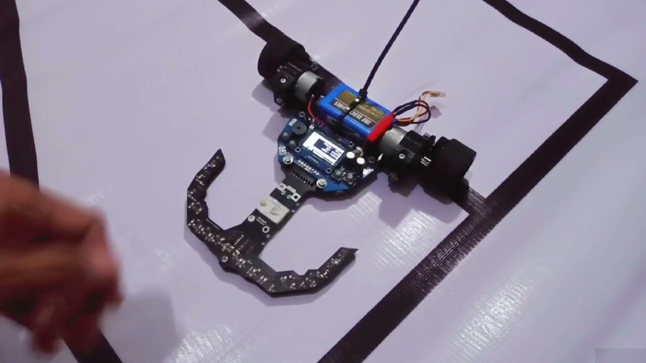 Cara kalibrasi Battery Checker, Distance, Angle, dan sensor di robot Line Follower Dariyan-X