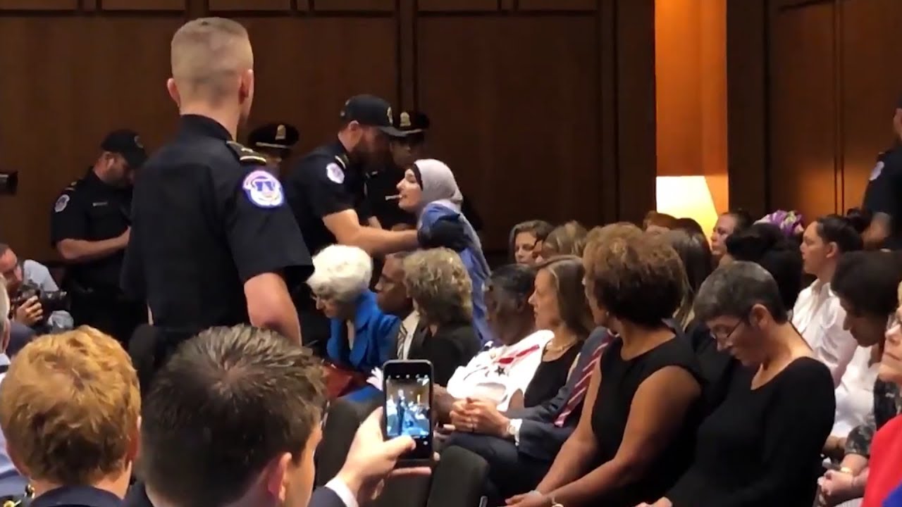 Chaos Greets Kavanaugh Confirmation Hearing as Protesters & Dems Demand Postponement