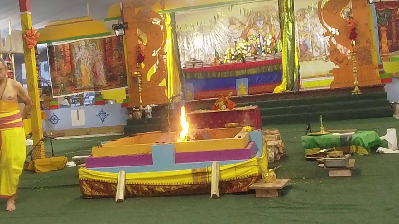 SRi Ramanaya Maha Yagam - aranya kanda homam (25 sargas)  Anuradha