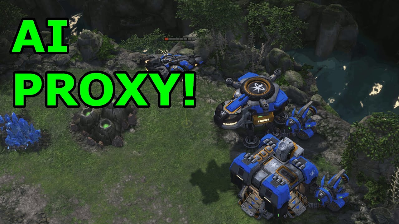 Starcraft 2 AI CHAOS - Mulebot vs 27Turtles