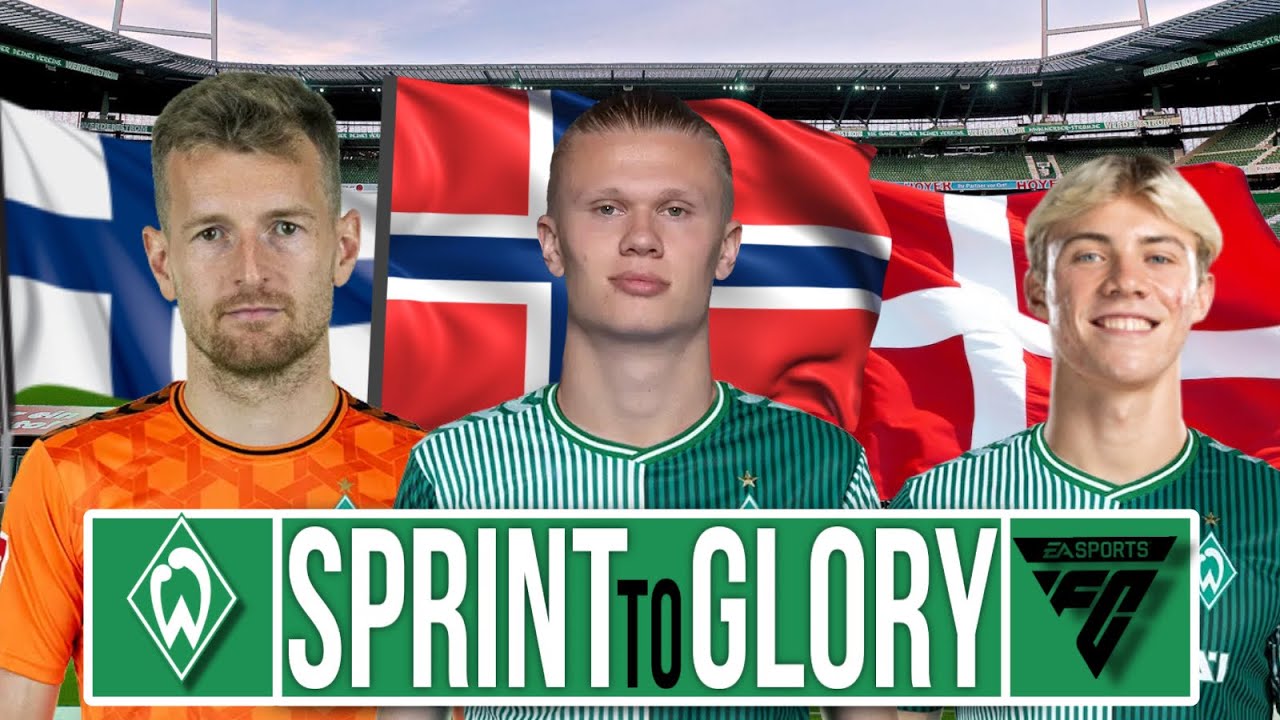 Nur mit SKANDINAVIERN zum CL Sieg | EA FC 24 SV Werder Bremen SPRINT TO GLORY