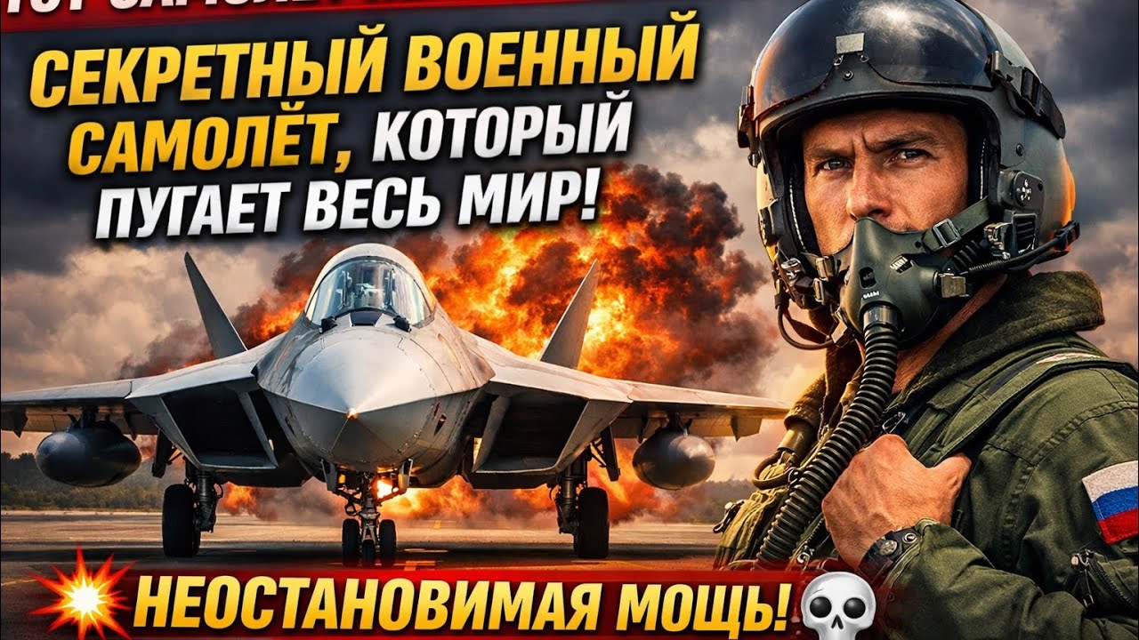 ЭТОТ САМОЛЁТ НЕЛЬЗЯ ОСТАНОВИТЬ 😱✈️ Секретный военный самолёт, который пугает весь мир