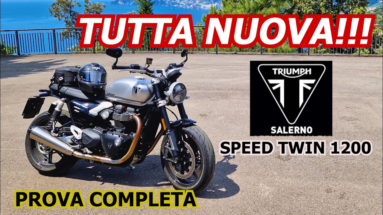 PROVA TRIUMPH SPEED TWIN 1200 - TUTTA NUOVA