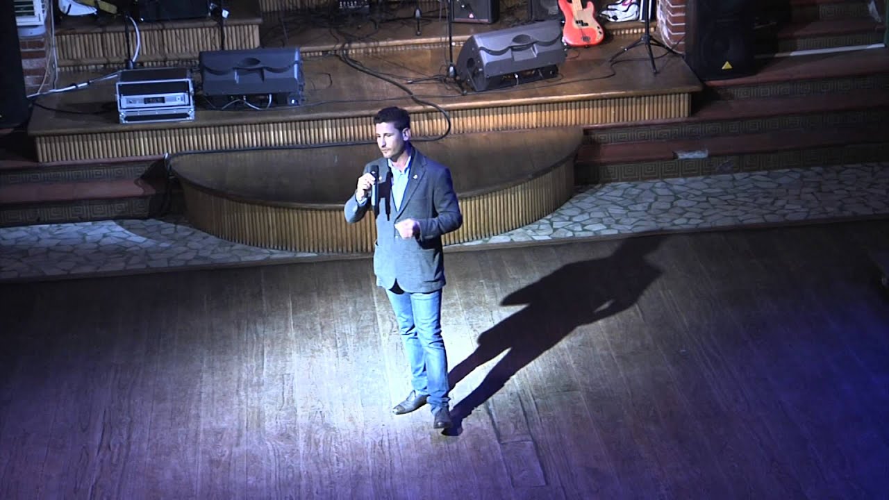 Luca Pedretti discorso in capannina - Progetto Forte