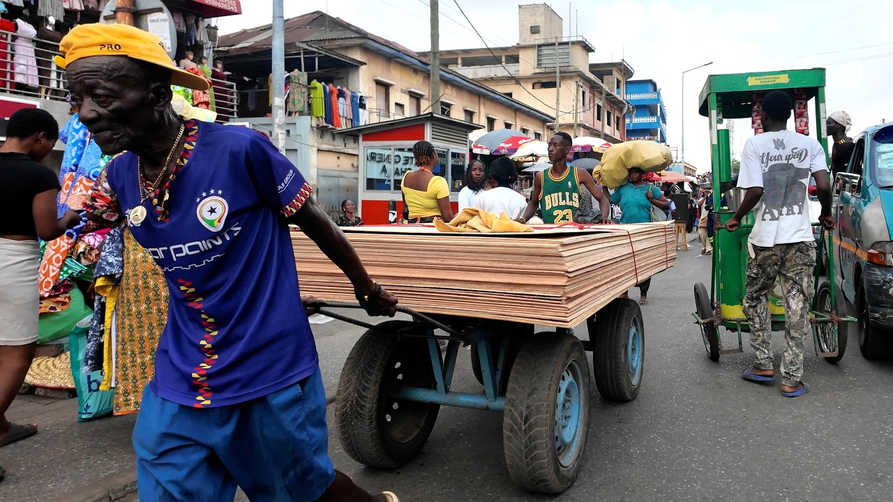 TOUGH AFRICA MARKET GHANA ACCRA MAKOLA