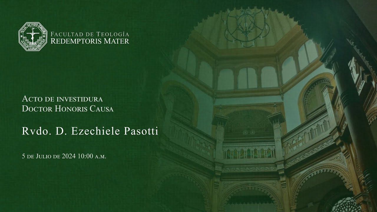 Acto de Investidura Doctor Honoris Causa Rvdo. D. Ezechiele Pasotti