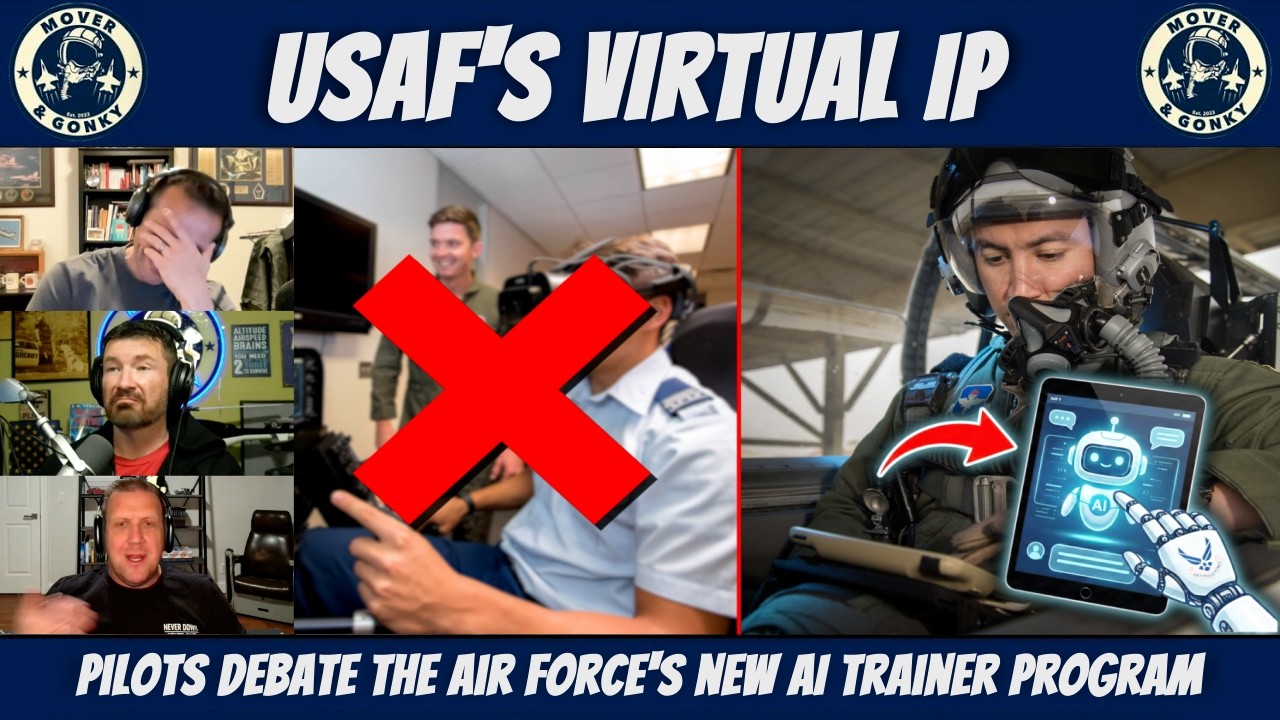 Air Force AI Chatbot for Pilots? | Fighter Pilots React