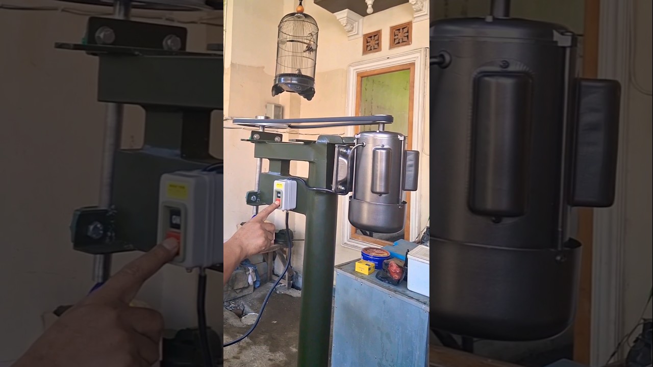 Mixer Rakitan kapasitas dinamo 0,5 hp #skilltukang #welding #mixerrakitan