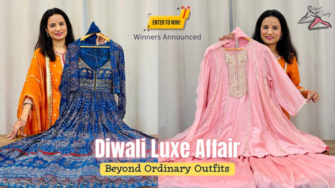 Premium Diwali Collection: Festive Suits, Indowesterns, Palazzo sets, Gowns, Cape Sets