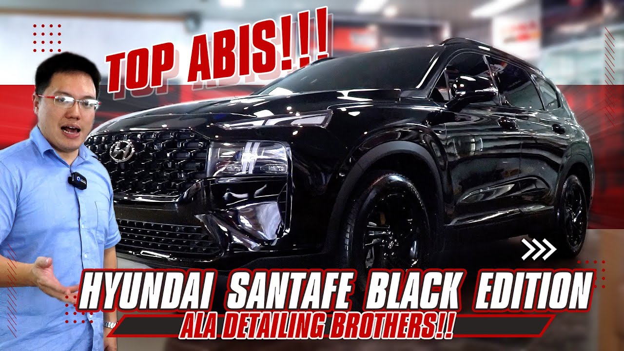 TOP ABISSS | MODIFIKASI HYUNDAI SANTAFE JADI FULL BLACK EDITION | HYUNDAI INDONESIA