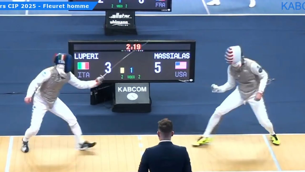 CIP 2025 SMF - L16 - Luperi Eduardo ITA vs Alexander Massialas USA