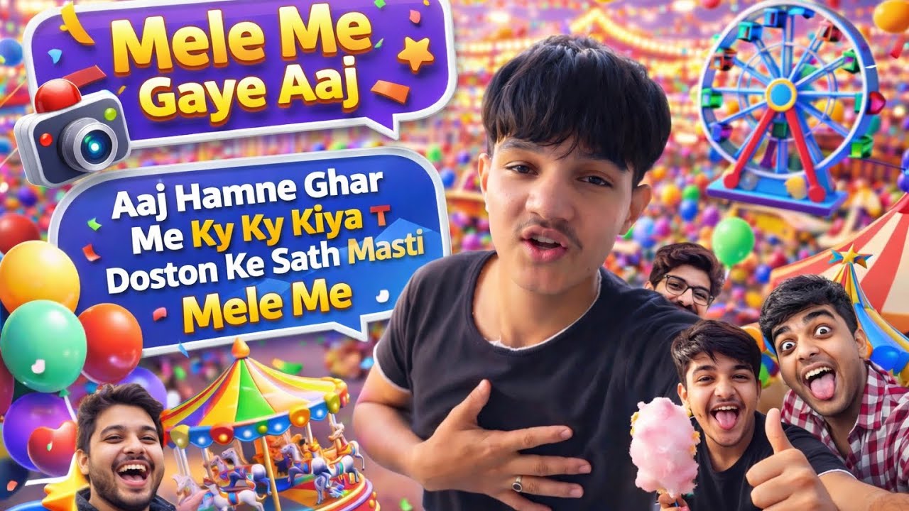 Aaj Ka Fun Day 🎡doston ke sath🤣