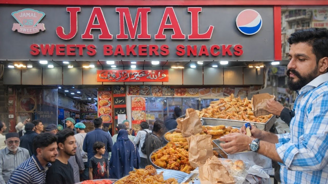 JAMAL SWEETS & BAKERS | Ramzan vlog @Shaban2.O. 
