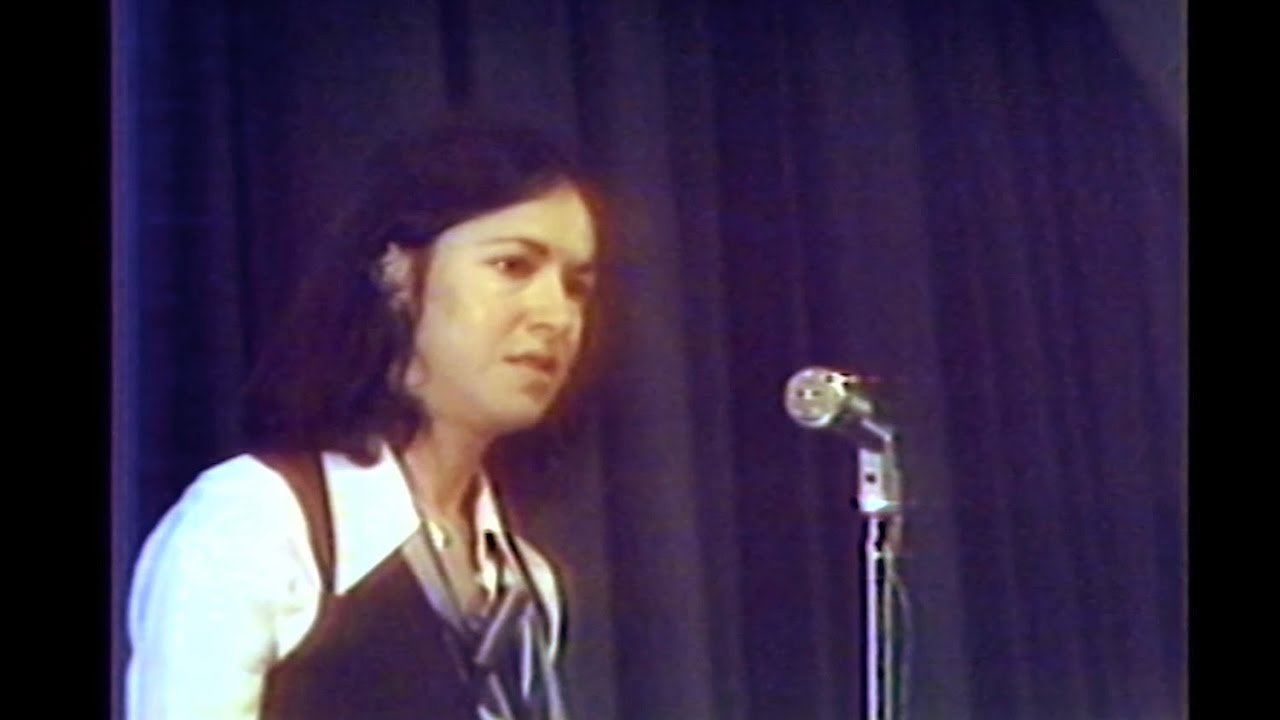 Louise Glück, 1976, her first poetry reading on the West Coast of the US —The Poetry Center