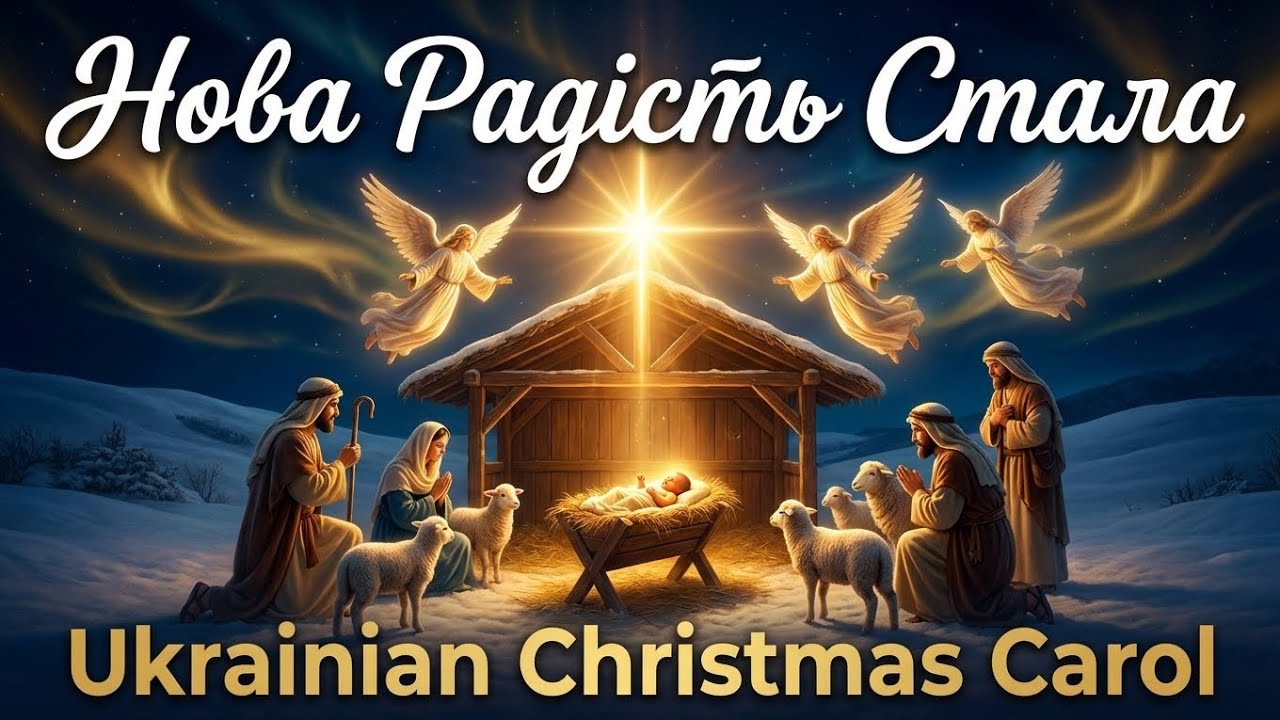 Нова Радість Стала: Ukrainian Christmas Carol about Christ's Birth | Prayer for Ukraine