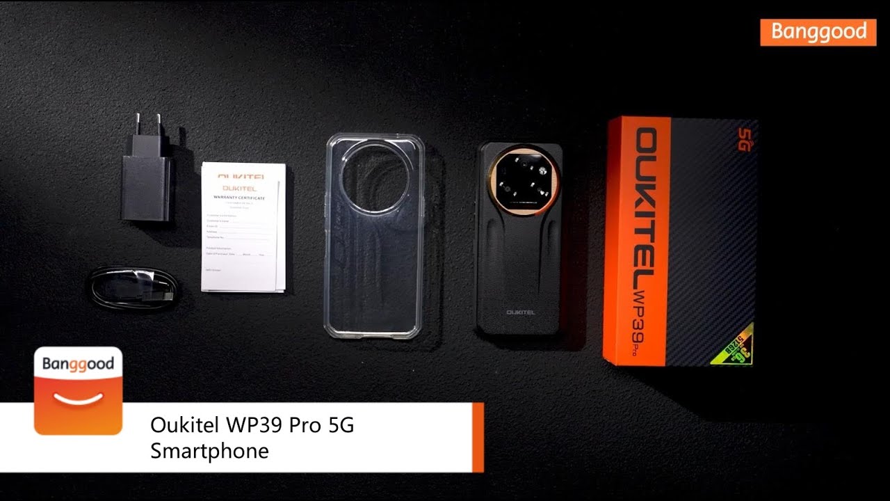 Unboxing Oukitel WP39 Pro 5G Smartphone - Shop on Banggood