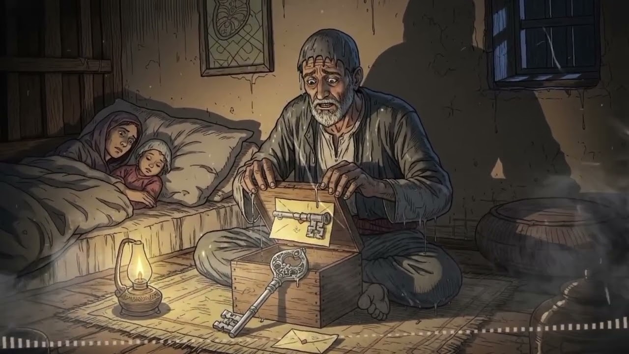 قصة الرجل الذي هرب من العاصفة إلى كهف مهجور و ما وجده بالداخل صدم أهل القرية#قصص#قصص_واقعية 