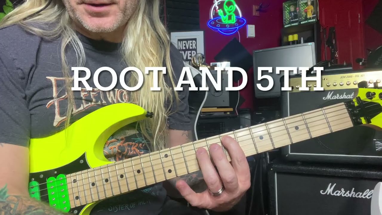 Что заставляет пауэр-аккорды звучать мажорно или минорно?