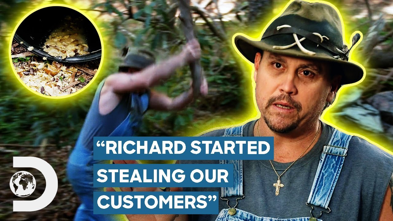 Mike & Jerry Destroy Richard's Moonshine Still | Moonshiners