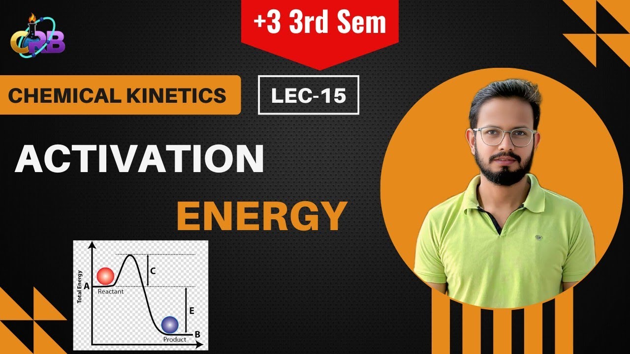 Activation Energy | Chemical Kinetics | BSc Chemistry | +3 Science Explained in Odia | CRB Chemistry