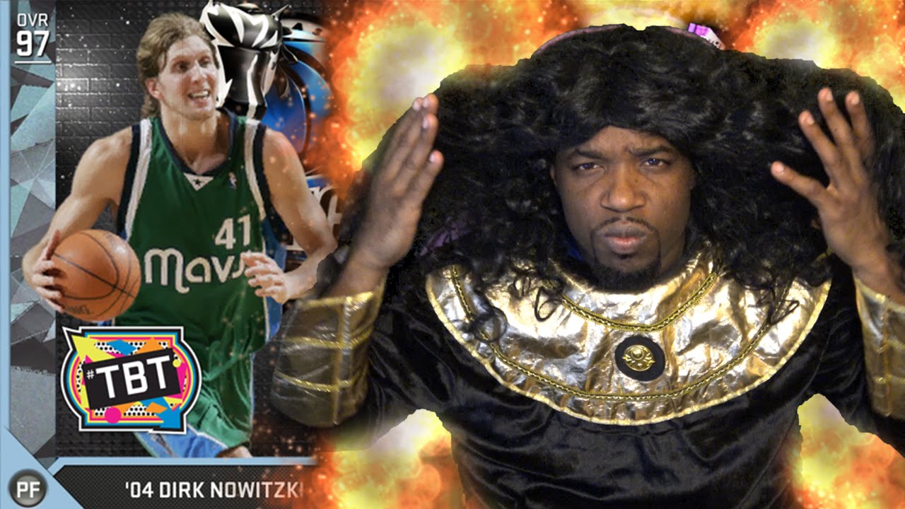THE BEST PF IN THE GAME! DIAMOND DIRK NOWITZKI ! NBA 2k16 MyTeam Gameplay! GERMAN JESUS!