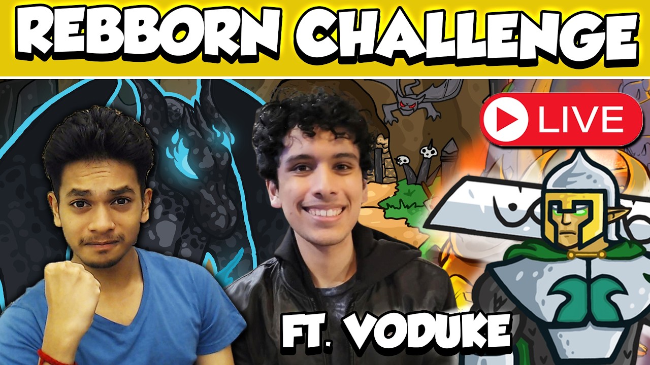 Kingdom Rush ReBBBorn Mod Challenges with @Voduke789