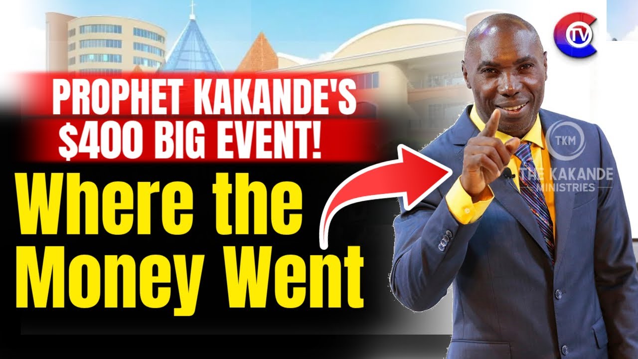 Exciting: Prophet Kakande Gives Accountability of Money, Announces $400 Big Event