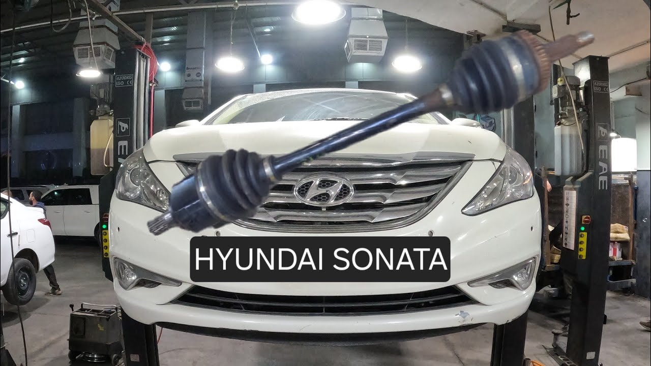 left CV axle  shaft replacement ... hyundai sonata 2011-2014 (torque specs)