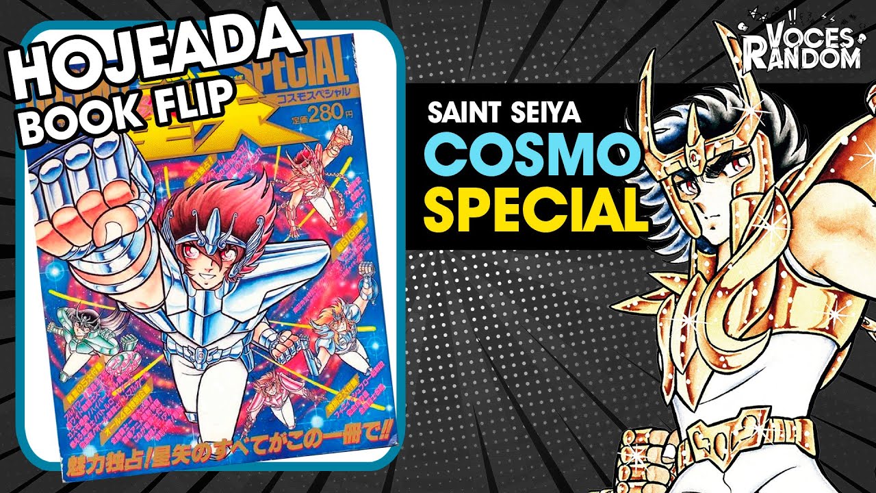 Saint Seiya COSMO SPECIAL Data Book 📖 HOJEADA / BOOK FLIP