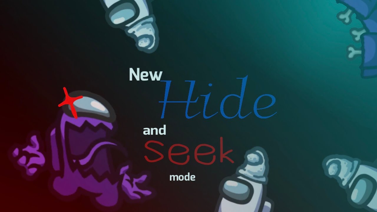 Among Us *NEW* HIDE AND SEEK Game Mode - Seeker Impostor / Hider Crewmate Gameplay