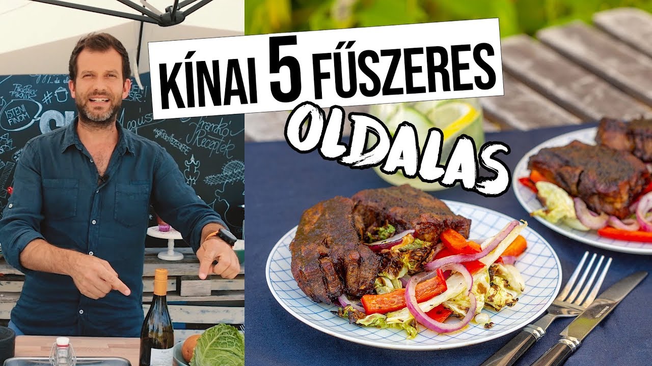 Kínai ötfűszeres oldalas, ahogy Zé készíti