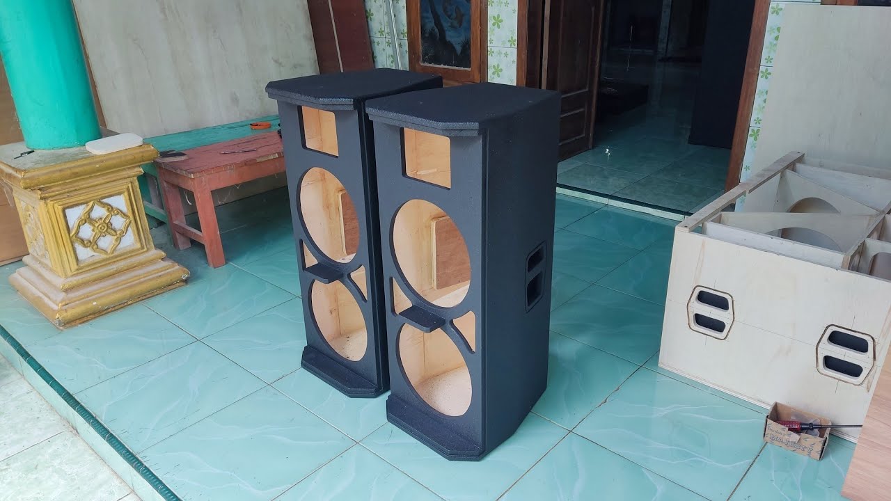 REVIEW UKURAN & SKEMA BOX SPEAKER SR 12 INCH