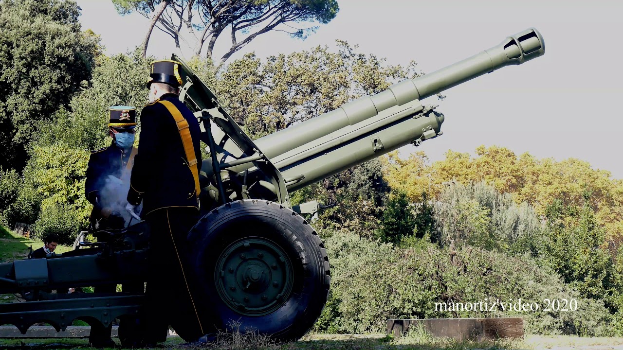 Il Cannone del Gianicolo a Mezzogiorno - Rome's Janiculum Hill Cannon Shooting, manortiz in 4K
