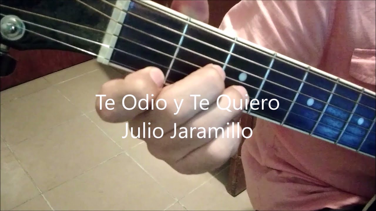 Te Odio y Te Quiero - Como Tocar Armonia y Backingtrack