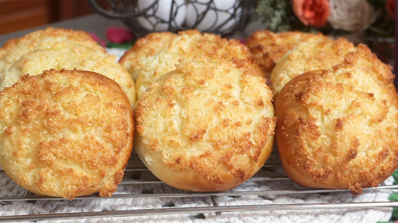 PÃO DE COCO - FAMOSO PÃO DA PADARIAS PORTUGUESA - Pão de Deus - Bateu Tá Pronto