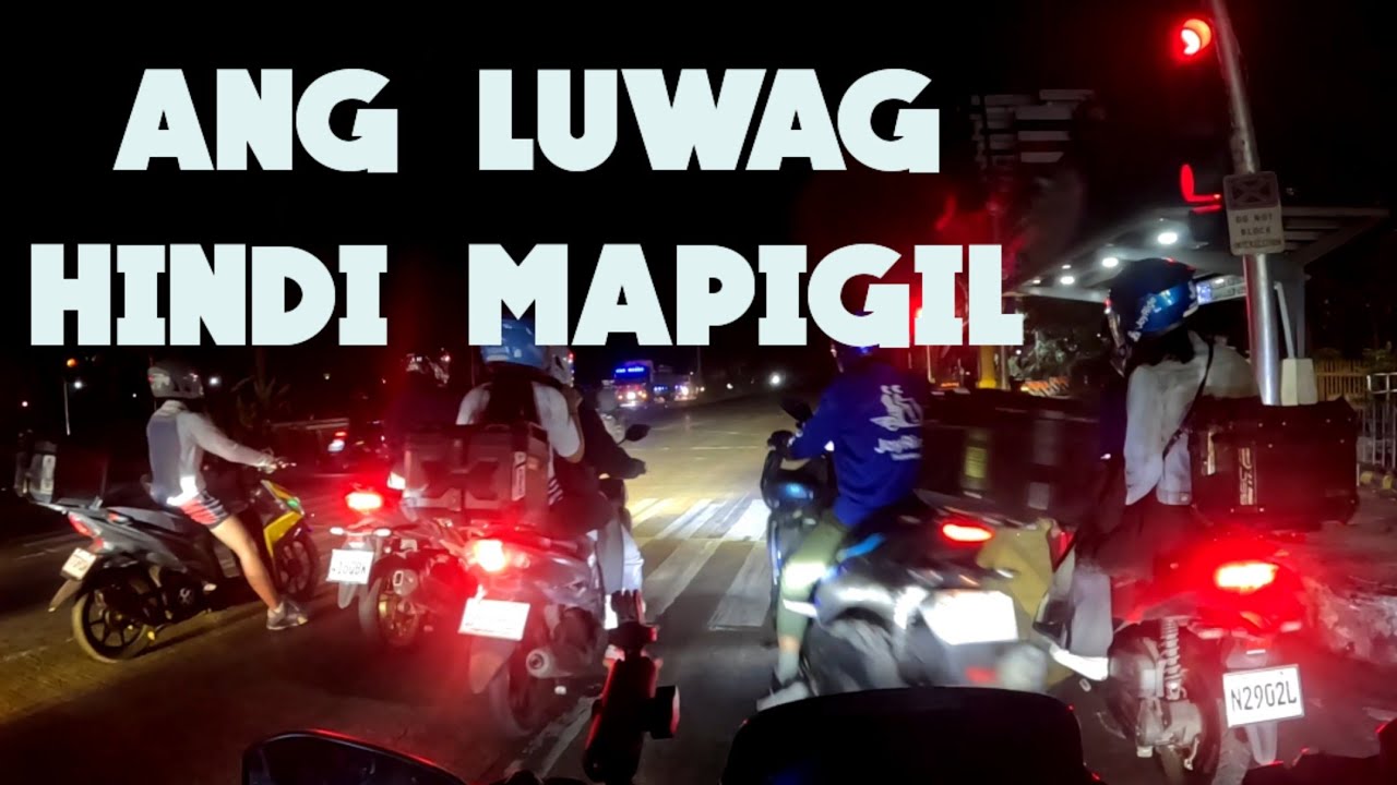 HINDI SAFE PAG MALUWAG ANG DAAN ANG TUTULIN NILA