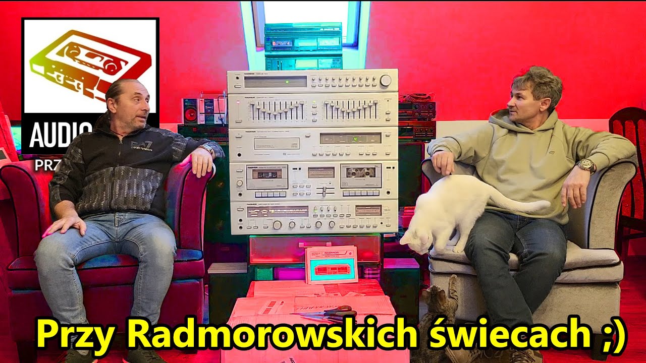 Przy radmorowych świechach ;)  Audio Azyl #386 #Vintageaudio #hifi