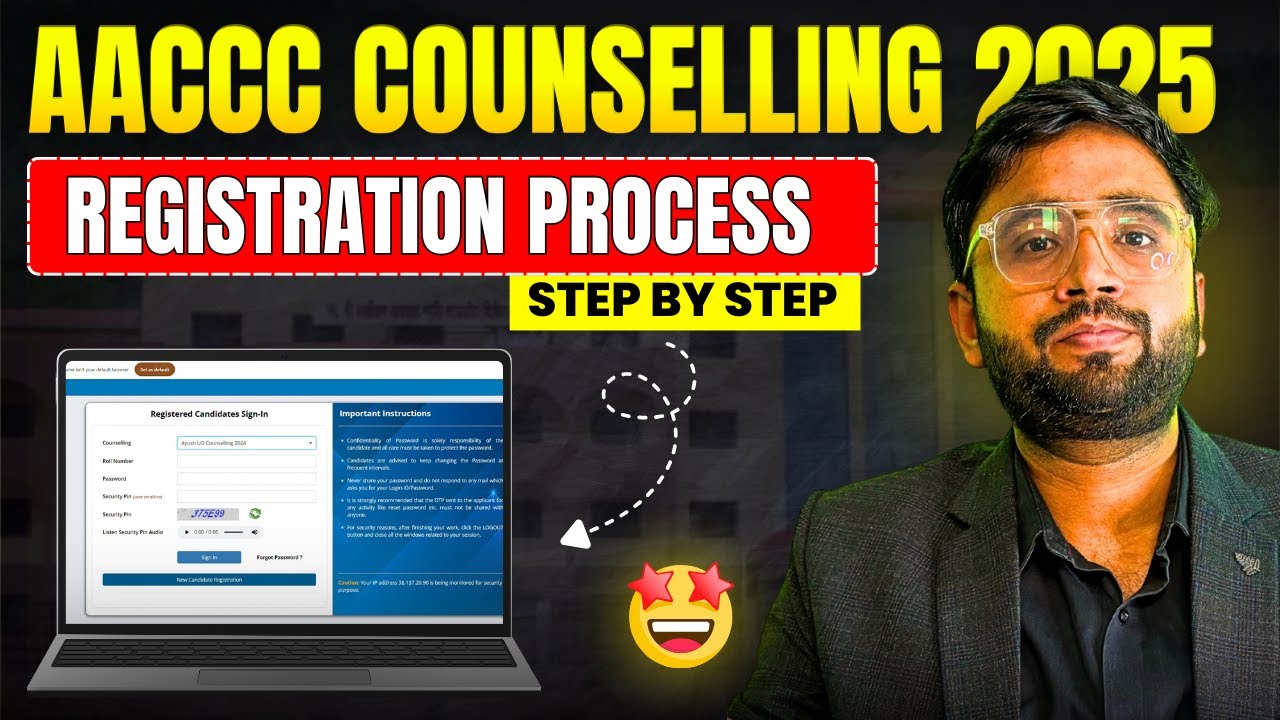 AACCC Registration 2025 LIVE Started! 🚨 Step-by-Step Guide | Avoid These Mistakes ⚠️