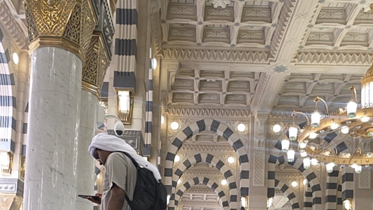 Masjd-E-Nabawi Today Live Mashaallah Jummah Mubarak
