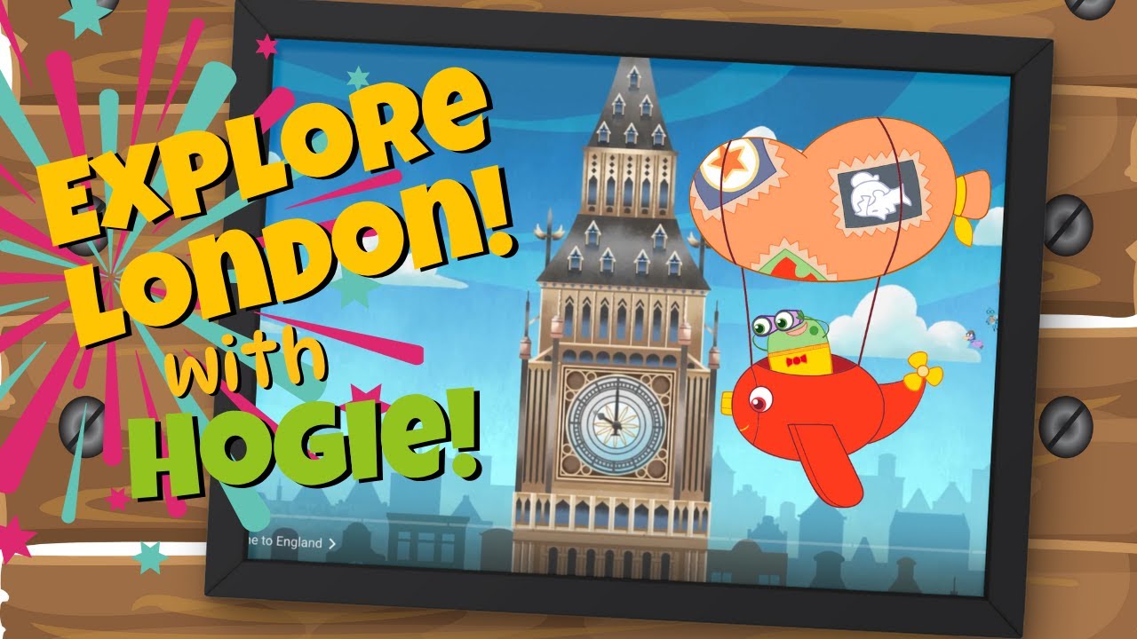 Adventure in the Tower of London! 💂‍♂️🌍 Hogie the Globehopper Full Episodes 🧭 Geography for Kids