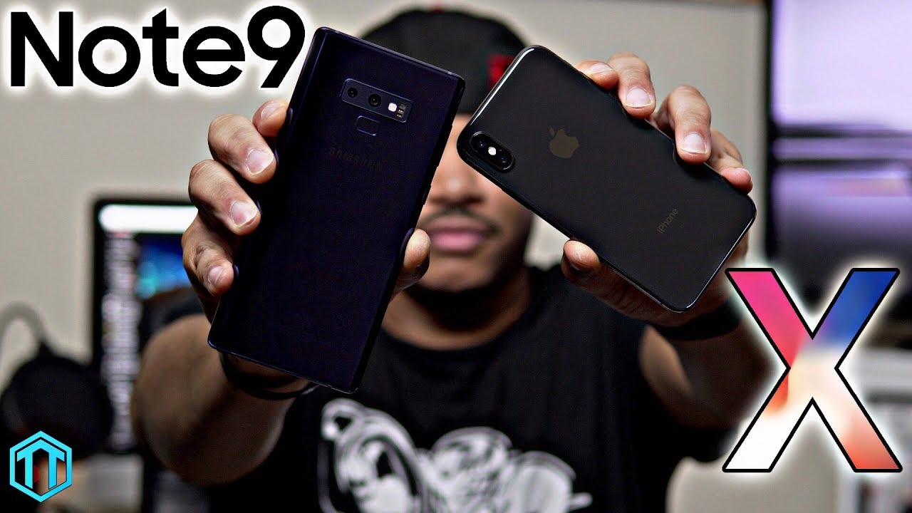 Samsung Galaxy Note 9 vs iPhone X! Which is my Daily Driver?