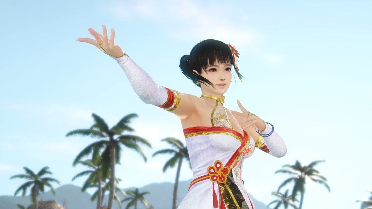 DoA Xtreme Venus Vacation Koharu Standing, Singing Loudly and Proudly
