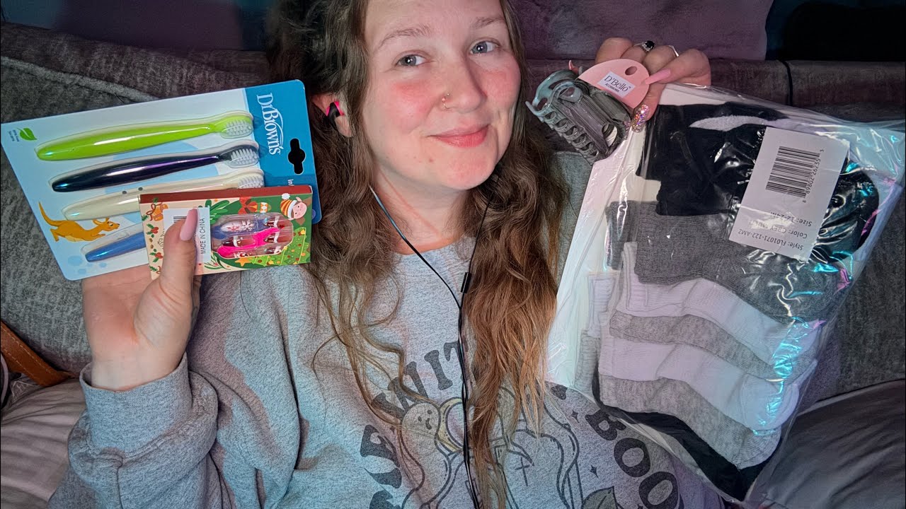 ASMR | whispered haul 🛍️ 😴 🤫
