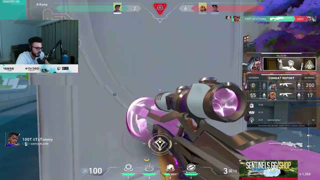 Tarik shocked by this 1V4 clutch 😱