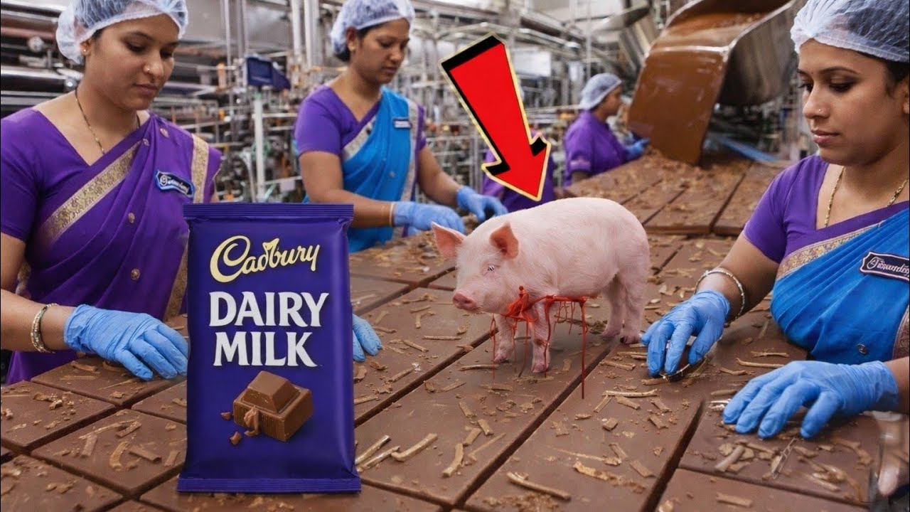 फैक्ट्री में चॉकलेट कैसे बनाया जाता हैं 