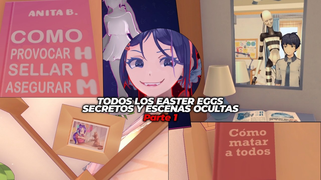 TODOS Los Easter Eggs, Secretos y Escenas Ocultas | MiSide Parte 1