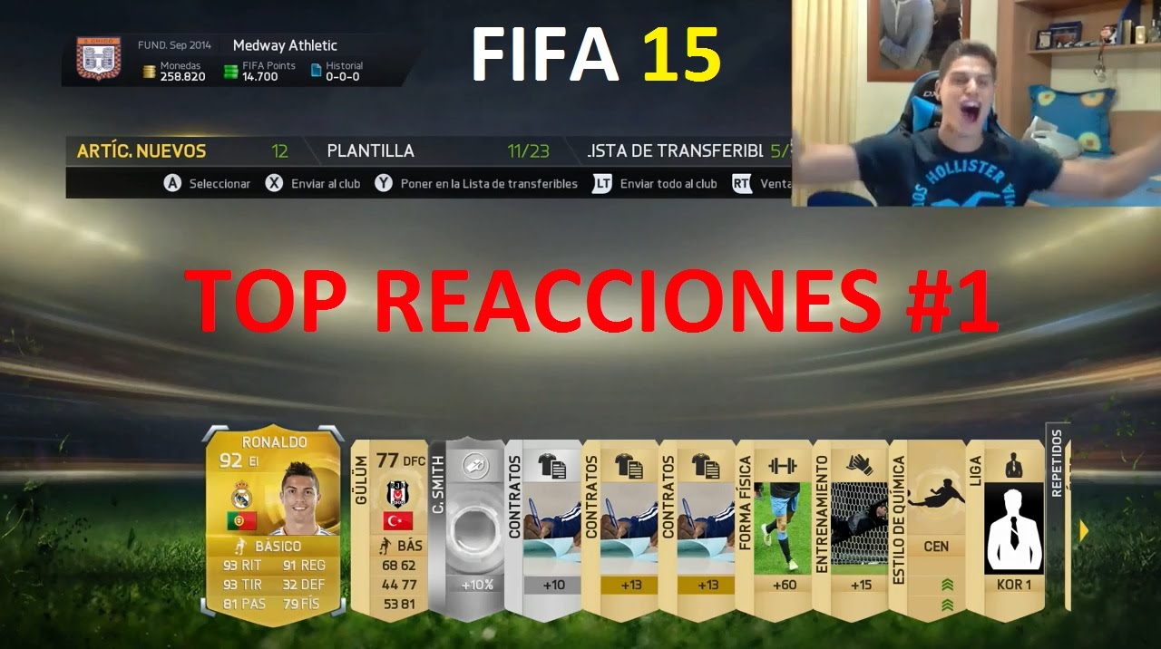 FIFA 15 | TOP Reacciones Pack Opening EP.1 | Ultimate Team | DjMaRiiO