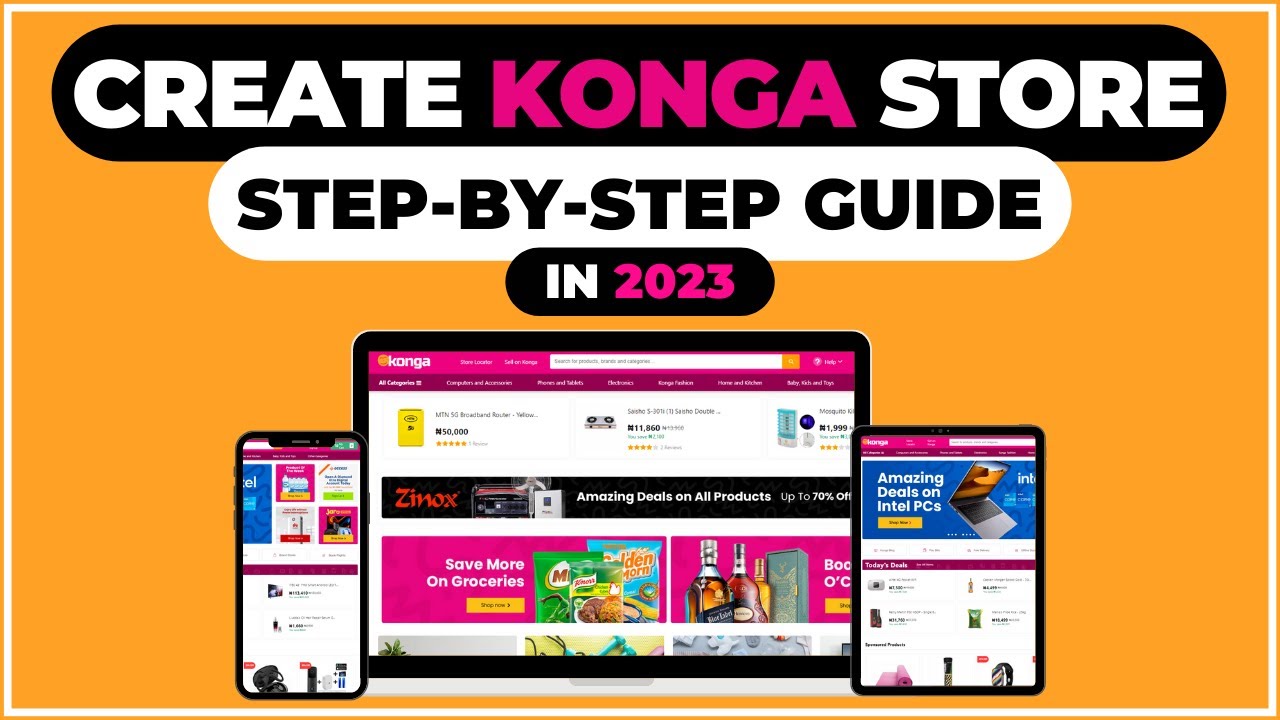 How To Create Your Konga Store in 2023 | A-Z Step By Step Guide