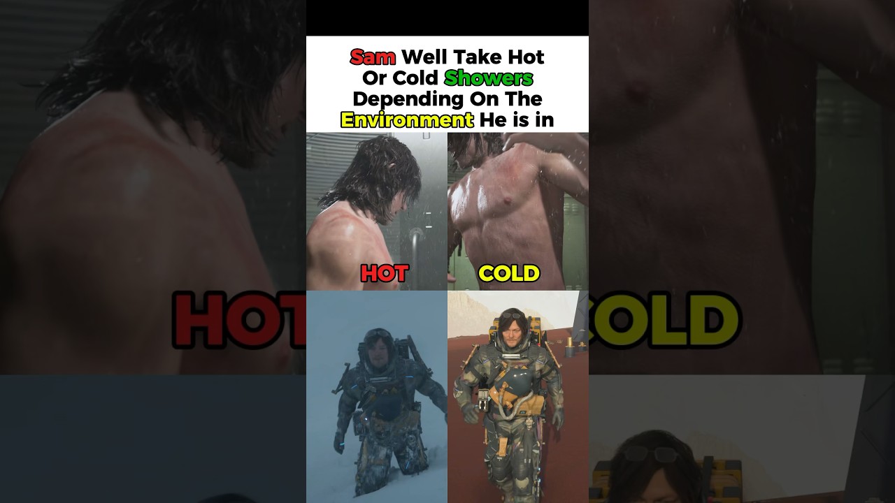 Showers in Death Stranding 2